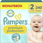 Aktuelles Premium Protection Windeln New Baby Größe 2 4 - 8 kg Monatsbox Angebot bei Rossmann in Erfurt ab 58,99 €