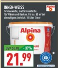 Innen-Weiß im Angebot bei Marktkauf in Bad Salzuflen Innen-Weiß Angebote von Alpina bei Marktkauf Bad Salzuflen für 21,99 €