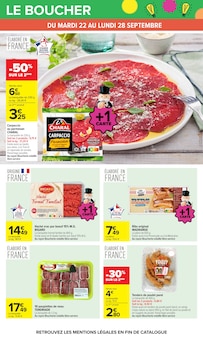 Promotion Hache dans le prospectus Carrefour, valable du 22/09/2026 au 05/10/2026 Promo Hache dans le catalogue Carrefour du moment à la page 31