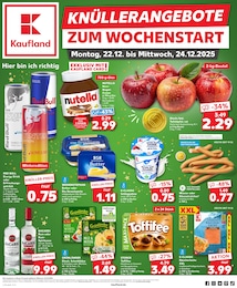 Kaufland Prospekt für Bocholt: "KNÜLLER", 40 Seiten, 22.12.2025 - 24.12.2025