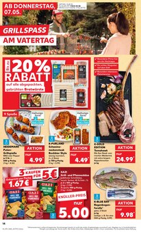 Forelle im Kaufland Prospekt "KNÜLLER" mit 63 Seiten (Aachen)