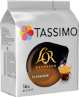 Café Dosettes Tassimo L'or en promo chez Auchan Hypermarché Poitiers à 4,13 €