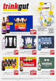 Trinkgut Prospekt "Aktuelle Angebote" für Wiesloch, 6 Seiten, 12.10.2026 - 17.10.2026 Trinkgut Prospekt "Aktuelle Angebote" für Wiesloch, 6 Seiten, 12.10.2026 - 17.10.2026