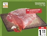 Aktuelles Schweinekammbraten Angebot bei EDEKA in Chemnitz ab 1,11 €