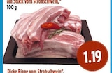 Dicke Rippe vom Strohschwein bei EDEKA im Elbtal Prospekt für 1,19 €