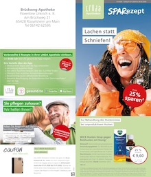 LINDA Premiumapotheke Prospekt für Rüsselsheim mit 3 Seiten LINDA Premiumapotheke Prospekt für Rüsselsheim: "Aktuelle Angebote", 3 Seiten, 01.01.2026 - 31.01.2026