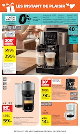 Nespresso en promo dans le catalogue Carrefour à la page 10