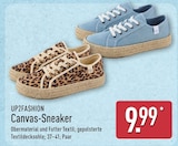 Canvas-Sneaker Angebote von UP2FASHION bei ALDI Nord Erfurt für 9,99 €