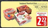 Thunfisch-Filets naturale im Angebot bei EDEKA in Straubing Thunfisch-Filets naturale Angebote von Saupiquet bei EDEKA Straubing für 2,22 €
