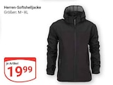 Herren-Softshelljacke im Angebot bei GLOBUS in Erfurt Herren-Softshelljacke Angebote bei GLOBUS Erfurt für 19,99 €