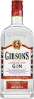 London Dry Gin 37,5 % vol. - GIBSON’S dans le catalogue Casino Supermarchés