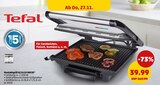 Kontaktgrill GC241D INICIO Angebote von Tefal bei Penny Würzburg für 39,99 €