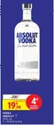 Vodka - Absolut - Intermarché Contact à Montbéliard Vodka - Absolut en promo chez Intermarché Contact Montbéliard à 19,90 €