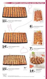 Promos Pizza dans le catalogue "U traiteur" de Super U Pizza en promo dans le catalogue Super U à la page 15