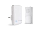 Carillon sans fil, sans pile 25 mélodies "EcoBell 100" blanc - SCS Sentinel en promo chez Brico Dépôt Béziers à 23,90 €