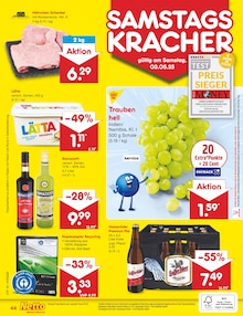Bier im Netto Marken-Discount Prospekt "Aktuelle Angebote" mit 44 Seiten (Aschaffenburg)