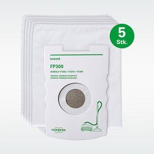 Vorwerk Remscheid - Kobold FP265-300 Premium-Filtertüte (5 Stk.) Kobold FP265-300 Premium-Filtertüte (5 Stk.) Angebot bei Vorwerk Remscheid im Prospekt "Immer muss er alles besser wischen."