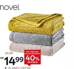 Novel Flanelldecke „Stone“, für 14,99 € bei XXXLutz Möbelhäuser im Angebot Novel Flanelldecke „Stone“, im aktuellen XXXLutz Möbelhäuser Prospekt