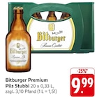 Bitburger Premium Pils Stubbi im Angebot bei EDEKA in Karlsruhe Bitburger Premium Pils Stubbi Angebote von Bitburger bei EDEKA Karlsruhe für 9,99 €