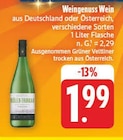 Weingenuss Wein bei nah und gut im Eibelstadt Prospekt für 1,99 €