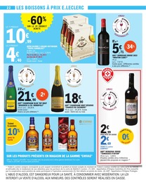 Offre Vin Bordeaux Rouge dans le catalogue E.Leclerc du moment à la page 22