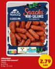 Aktuelle Wurst Angebote bei Penny in Leverkusen Aktuelles Snacks Mini-Salamis Angebot bei Penny in Leverkusen ab 2,79 €