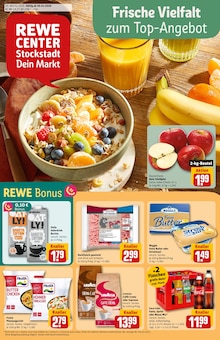 REWE Prospekt Dein Markt mit 32 Seiten