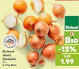 Zwiebeln von Bioland für 1,99 € bei Kaufland im Angebot Zwiebeln von Bioland im aktuellen Kaufland Prospekt