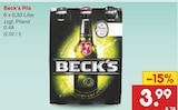 Aktuelle Becks Angebote bei Netto Marken-Discount in Bremen Aktuelles Pils Angebot bei Netto Marken-Discount in Bremen ab 3,99 €