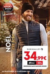 Catalogue Sport 2000 à Corbeil-Essonnes, avec 10 pages Prospectus Sport 2000 à Corbeil-Essonnes, "Noël en fête", 10 pages, 28/11/2022 - 24/12/2022