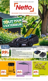 Catalogue Netto "TOUT POUR L'EXTÉRIEUR" à Livry-Gargan et alentours, 1 page, 18/03/2025 - 14/04/2025