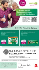 Aktueller mea - meine apotheke Apotheken Prospekt in Saarlouis und Umgebung, "Unsere September-Angebote" mit 4 Seiten, 01.09.2025 - 30.09.2025