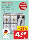 Bier im Angebot bei Netto Marken-Discount in Salzgitter Bier Angebote von Krombacher bei Netto Marken-Discount Salzgitter für 4,69 €