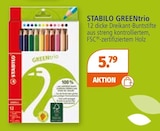 GREENtrio von STABILO im aktuellen Müller Prospekt für 5,79 €