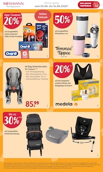 Slipeinlagen Angebot im Rossmann Prospekt, gültig von 03.08.2026 bis 14.08.2026 Slipeinlagen Angebot im aktuellen Rossmann Prospekt auf Seite 5