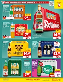 Bier im Netto Marken-Discount Prospekt "Aktuelle Angebote" mit 75 Seiten (Mannheim)