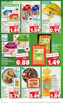 Makkaroni Angebot im Kaufland Prospekt, gültig von 12.06.2025 bis 18.06.2025 Makkaroni Angebot im aktuellen Kaufland Prospekt auf Seite 44