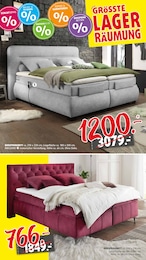 Polstermöbel Fischer Bett im Prospekt Polstermöbel Fischer Bett im Prospekt