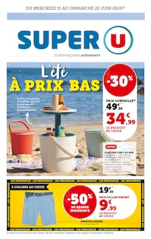 Promo Bermuda Homme dans le catalogue Super U du moment à la page 1