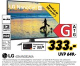 Aktuelles 43NANO81A6A Angebot bei MEDIMAX in Stendal (Hansestadt) ab 333,00 €