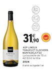 Intermarché Super Magnac-Bourg - Promo AOP Saint-bris Promo AOP Saint-bris à 6,95 € dans le catalogue Intermarché Super à Magnac-Bourg