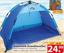 EXPLORER Automatik-Strandmuschel bei famila Nordost in Pinneberg EXPLORER Automatik-Strandmuschel im Angebot bei famila Nordost Pinneberg für 24,99 €
