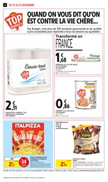 Prix et réduction Plat cuisiné surgelé dans le prospectus Intermarché Contact en cours Offre Plat cuisiné surgelé dans le catalogue Intermarché Contact du moment à la page 12