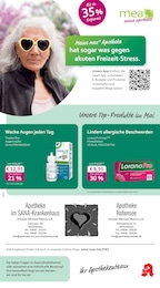 mea - meine apotheke Prospekt für Bergen: "Unsere Mai-Angebote", 4 Seiten, 01.05.2026 - 31.05.2026
