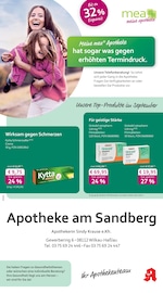 mea - meine apotheke Apotheken Prospekt der aktuellen Woche mit 4 Seiten, gültig von 01.09.2026 bis 30.09.2026, in Zwickau und Umgebung Aktueller mea - meine apotheke Apotheken Prospekt in Zwickau und Umgebung, "Unsere September-Angebote" mit 4 Seiten, 01.09.2026 - 30.09.2026