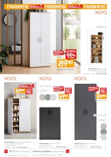 Schuhschrank Angebot im XXXLutz Möbelhäuser Prospekt, gültig von 27.10.2025 bis 09.11.2025 Schuhschrank Angebot im aktuellen XXXLutz Möbelhäuser Prospekt auf Seite 2
