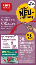 REWE Prospekt für Erkner mit 30 Seiten REWE Prospekt "Dein Markt" für Erkner, 30 Seiten, 08.09.2025 - 13.09.2025