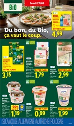Prix et réduction Lait Bio dans le prospectus Lidl en cours Offre Lait Bio dans le catalogue Lidl du moment à la page 23