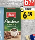 Auslese Klassisch Angebote von Melitta bei EDEKA Krefeld für 6,49 €