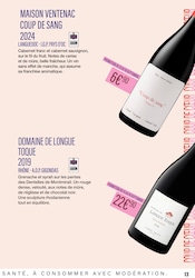 Promos Cabernet Sauvignon dans le catalogue "FOIRE AUX VINS : L'ART DE LA SÉLECTION" de Monoprix à la page 13 Promos Cabernet Sauvignon dans le catalogue "FOIRE AUX VINS : L'ART DE LA SÉLECTION" de Monoprix à la page 13
